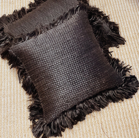 Pillow | Black Tassel
