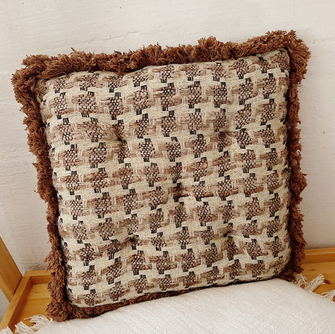Pillow | Woven With Eyelash Fringe