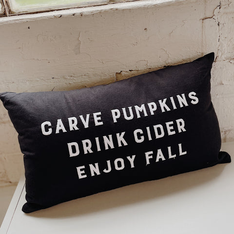 Pillow | Carve Pumpkins