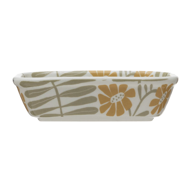 Soap Dish with Flowers