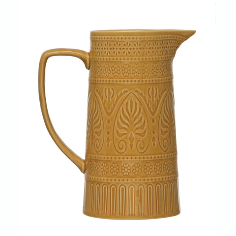 Stoneware Pitcher