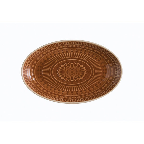 Stoneware Oval Platter