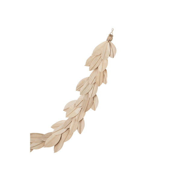 Dried Natural Buri Palm Leaf Garland